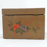 CHINESE CANTON TACH HEE TEA CADDY C 1920, 1920S, CHINA, GESSO