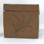 CHINESE CANTON TACH HEE TEA CADDY C 1920, 1920S, CHINA, GESSO
