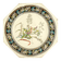 COPELAND SWEET PEA PLATE POLYCHROME TRANSFERWARE 19TH CENTURY, LATE 19TH CENTURY, UNITED STATES, CERAMIC