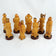 CHINESE EIGHT IMMORTALS CARVED BOXWOOD SET REPUBLIC PERIOD, 1930S, CHINA