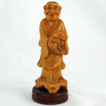 CHINESE EIGHT IMMORTALS CARVED BOXWOOD SET REPUBLIC PERIOD, 1930S, CHINA