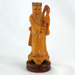CHINESE EIGHT IMMORTALS CARVED BOXWOOD SET REPUBLIC PERIOD, 1930S, CHINA