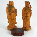 CHINESE EIGHT IMMORTALS CARVED BOXWOOD SET REPUBLIC PERIOD, 1930S, CHINA