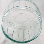 VINTAGE GLASS STORE COUNTER DISPLAY PEANUTS COOKIES BISCUITS ITALY, 1950S