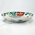 ANTIQUE JAPANESE POLYCHROME IMARI DEEP PLATE/SHALLOW BOWL 19TH CENTURY, LATE 19TH CENTURY, PORCELAIN