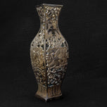 CHINESE PIERCED BRONZE VASE WITH MYTHICAL BEASTS REPUBLIC PERIOD, 1930S, CHINA