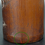 CHINESE CARVED WOOD BAMBOO BRUSH POT BITONG 19TH CENTURY, LATE 19TH CENTURY, CHINA