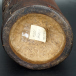CHINESE CARVED WOOD BAMBOO BRUSH POT BITONG 19TH CENTURY, LATE 19TH CENTURY, CHINA