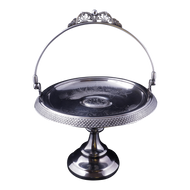 VICTORIAN AESTHETIC MOVEMENT PAIRPOINT SILVER PLATE CAKE BASKET CIRCA 1870, MID 19TH CENTURY, UNITED STATES, SILVERPLATE