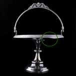 VICTORIAN AESTHETIC MOVEMENT PAIRPOINT SILVER PLATE CAKE BASKET CIRCA 1870, MID 19TH CENTURY, UNITED STATES, SILVERPLATE