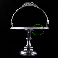 VICTORIAN AESTHETIC MOVEMENT PAIRPOINT SILVER PLATE CAKE BASKET CIRCA 1870, MID 19TH CENTURY, UNITED STATES, SILVERPLATE