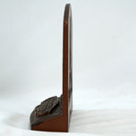 SINGLE GEORGE WASHINGTON MASONIC MEMORIAL IRON BOOKEND JUDD/CJO CIRCA 1925, 1920S, UNITED STATES