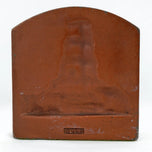 SINGLE GEORGE WASHINGTON MASONIC MEMORIAL IRON BOOKEND JUDD/CJO CIRCA 1925, 1920S, UNITED STATES