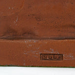 SINGLE GEORGE WASHINGTON MASONIC MEMORIAL IRON BOOKEND JUDD/CJO CIRCA 1925, 1920S, UNITED STATES