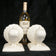 PAIR OF ART DECO CZECH ERPHILA FANTAIL PIGEON BOOKENDS CIRCA 1930, 1930S, CZECHIA, PORCELAIN