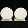 PAIR OF ART DECO CZECH ERPHILA FANTAIL PIGEON BOOKENDS CIRCA 1930, 1930S, CZECHIA, PORCELAIN