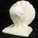 PAIR OF ART DECO CZECH ERPHILA FANTAIL PIGEON BOOKENDS CIRCA 1930, 1930S, CZECHIA, PORCELAIN