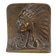 SINGLE INDIAN CHIEF CAST IRON BOOKEND CIRCA 1925, 1920S, UNITED STATES