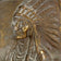 SINGLE INDIAN CHIEF CAST IRON BOOKEND CIRCA 1925, 1920S, UNITED STATES