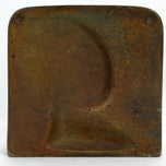 SINGLE INDIAN CHIEF CAST IRON BOOKEND CIRCA 1925, 1920S, UNITED STATES