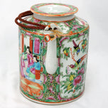 CHINESE 19TH CENTURY ROSE MANDARIN TEAPOT CIRCA 1840, MID 19TH CENTURY, CHILE, PORCELAIN