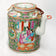 CHINESE 19TH CENTURY ROSE MANDARIN TEAPOT CIRCA 1840, MID 19TH CENTURY, CHILE, PORCELAIN