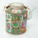 CHINESE 19TH CENTURY ROSE MANDARIN TEAPOT CIRCA 1840, MID 19TH CENTURY, CHILE, PORCELAIN