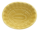 VICTORIAN CERAMIC FOOD MOLD WITH CORN DESIGN LATE 19TH CENTURY