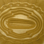 VICTORIAN CERAMIC FOOD MOLD WITH CORN DESIGN LATE 19TH CENTURY