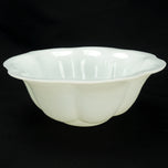 CHINESE PEKING GLASS FLUTED BOWL REPUBLIC PERIOD, 1920S, CHINA