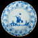 THREE CHINESE KANGXI BLUE AND WHITE SAUCERS 18TH CENTURY, EARLY 18TH CENTURY, CHINA, PORCELAIN