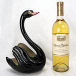 VINTAGE MADDUX CALIFORNIA BLACK SWAN CERAMIC PLANTER 1950'S, 1950S, UNITED STATES