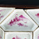CHINESE NINE-SECTION SWEETMEAT SET IN ROSEWOOD BOX 19TH C, MID 19TH CENTURY, CHINA, PORCELAIN