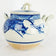 LARGE CHINESE BLUE AND WHITE PORCELAIN FLORAL TEA POT C. 1900, 1900 - 1909, CHINA