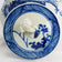 LARGE CHINESE BLUE AND WHITE PORCELAIN FLORAL TEA POT C. 1900, 1900 - 1909, CHINA