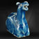 CHINESE PORCELAIN CAMEL WATER DROPPER COBALT BLUE QING/REPUBLIC C 1900, 1900 - 1909, CHINA