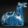 CHINESE PORCELAIN CAMEL WATER DROPPER COBALT BLUE QING/REPUBLIC C 1900, 1900 - 1909, CHINA