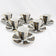 MCM GERMAN DEMITASSE COFFEE SERVICE FOR 6 TIRSCHENREUTH BAVARIA #710/0 1960S, MID 20TH CENTURY, GERMANY, BONE CHINA