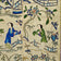 CHINESE EMBROIDERED SILK SLEEVE PANELS BEAUTIES IN GARDEN LATE QING, 1900 - 1909, CHINA