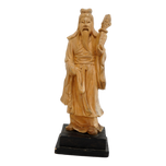 CHINESE HARDWOOD CARVING IMMORTAL REPUBLIC PERIOD, EARLY 20TH CENTURY, CHINA