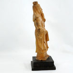 CHINESE HARDWOOD CARVING IMMORTAL REPUBLIC PERIOD, EARLY 20TH CENTURY, CHINA