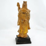 CHINESE HARDWOOD CARVING IMMORTAL REPUBLIC PERIOD, EARLY 20TH CENTURY, CHINA