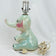 CHILD'S TOTLINE ELEPHANT LAMP WITH SHADE CIRCA 1950'S, 1950S, UNITED STATES, CERAMIC