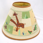 CHILD'S TOTLINE ELEPHANT LAMP WITH SHADE CIRCA 1950'S, 1950S, UNITED STATES, CERAMIC