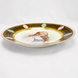 VICTORIAN TRANSFER CABINET PLATE OF A BEAUTY CIRCA 1900, 1900 - 1909, UNITED STATES, PORCELAIN