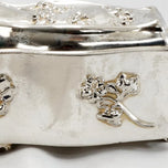 ART NOUVEAU SILVER PLATE VANITY BOX, 1905, 1900 - 1909, UNITED STATES, SILVERPLATE