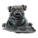 ANTIQUE INKWELL JENNINGS BROTHERS PUG DOG PEN REST, EARLY 20TH CENTURY, UNITED STATES, METAL