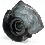 ANTIQUE INKWELL JENNINGS BROTHERS PUG DOG PEN REST, EARLY 20TH CENTURY, UNITED STATES, METAL