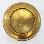 ANTIQUE CHINESE SMALL BRONZE BOWL AND STAND CIRCA 1900, EARLY 20TH CENTURY, CHINA