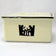 VINTAGE HALL'S COVERED REFRIGERATOR SQUARE BOX TAVERN SILHOUETTE 1940'S, 1940S, UNITED STATES, CERAMIC